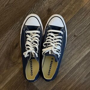 Converse Navy Blue Loafers & Slip-Ons